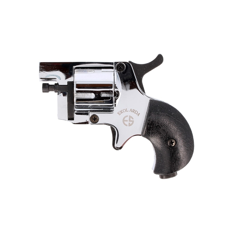 Flobert revolver EKOL Arda Shiny Chrome 4 mm