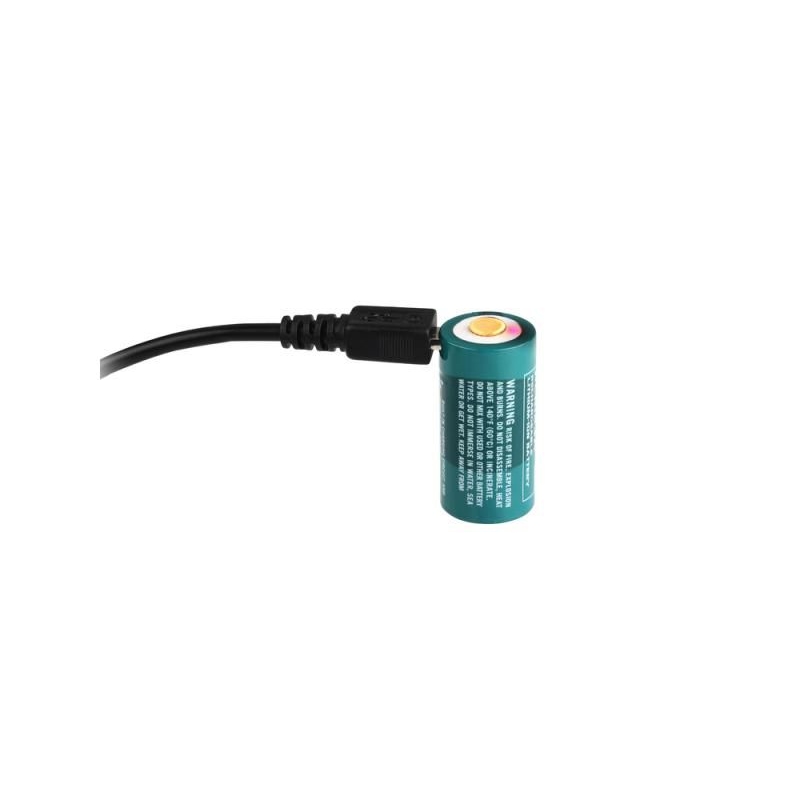 Batéria OLIGHT RCR123A 650 mAh ORBC 3,7V nabíjateľná