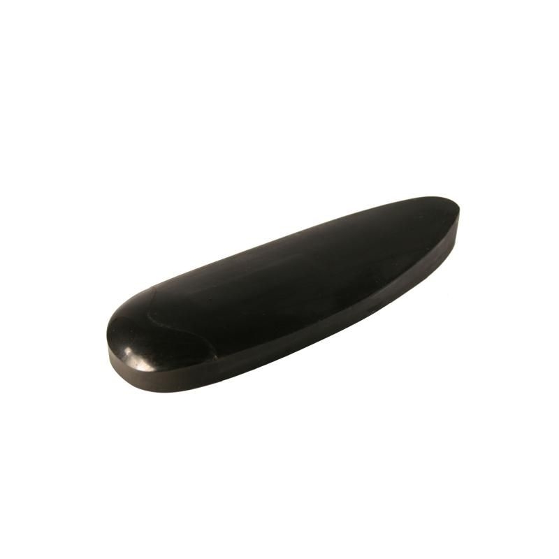 Gumená botka na pažbu 150x52x30 mm čierna/čierna